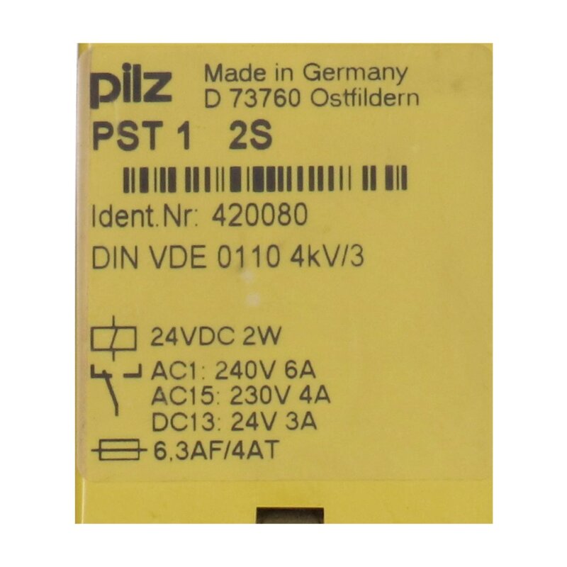 Pilz PST 1 Sicherheitsrelais Safty relay