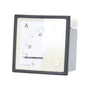 Ganz 72LA Einbaumessgerät Indicator Amperemeter