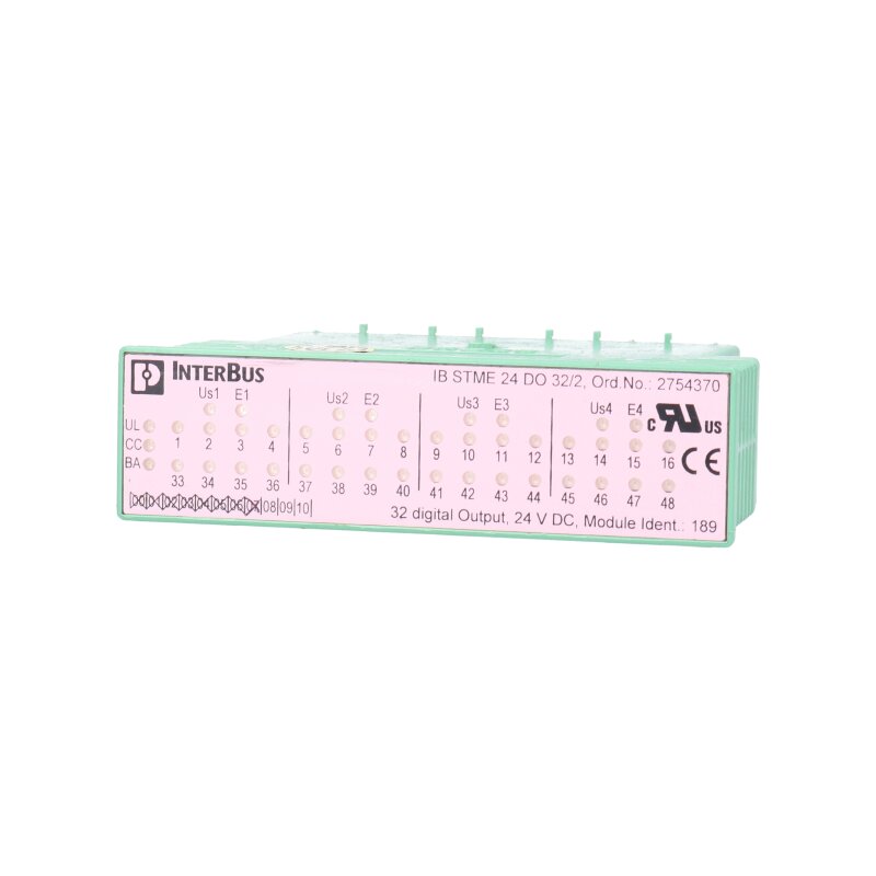 Phoenix Contact IB STME 24 DO 32/2 2754370 Digitales Ausgangsmodul Digital Output Module