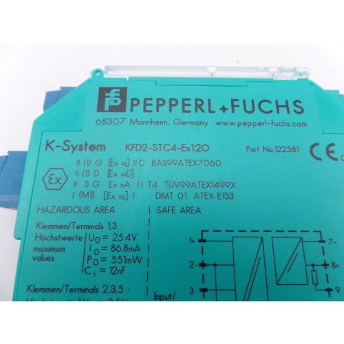 Pepperl + Fuchs KFD2-STC4-Ex1-20 Transmitterspeisegerät Transmitter power supply