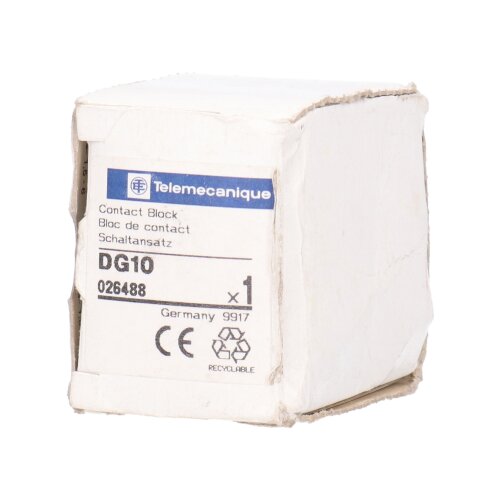 Telemecanique DG10 026488 Schaltansatz Contact Block