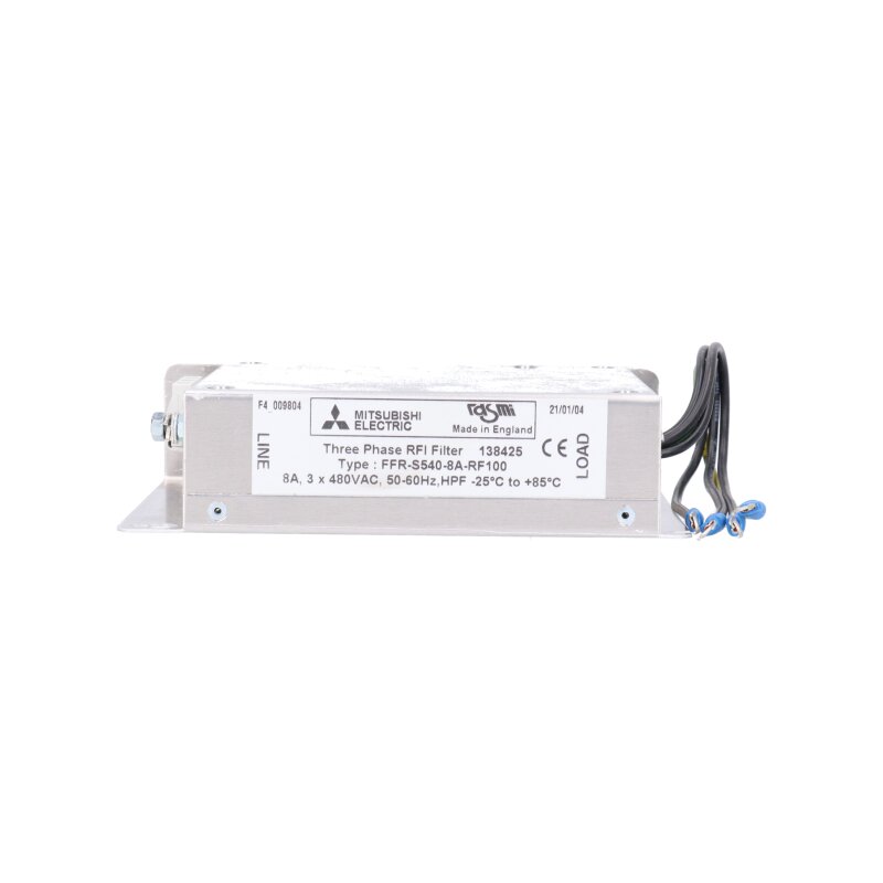 Mitsubishi FFR-S540-8A-RF100 3 Phasen RFI Filter