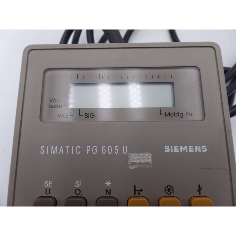 Siemens Simatic PG 605U Programmierger&auml;t 6ES5 605-0UA11 programmer
