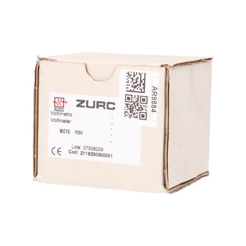Zurc BC72/10V Amperemeter Ammeter