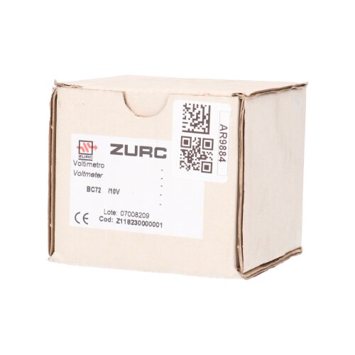 Zurc BC72/10V Amperemeter Ammeter