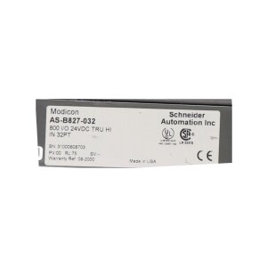 AEG AS-B827-032 Modicon Eingangsmodul Input module