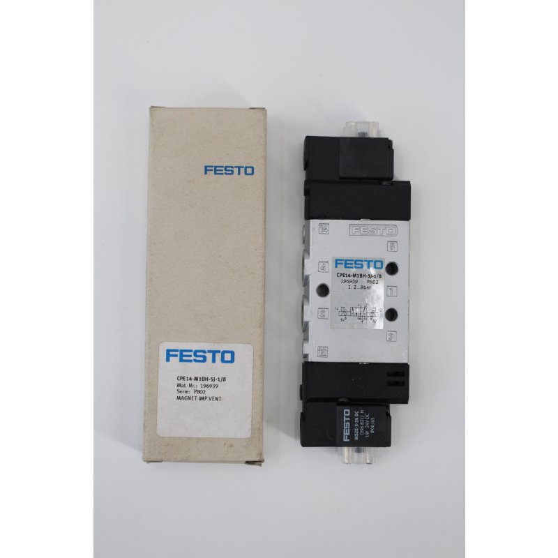 Festo CPE14-M1BH-5J-1/8 Magnetventil Ventil 196939
