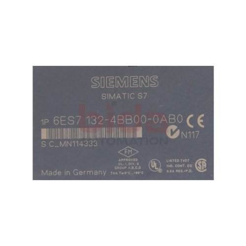 Siemens Simatic S7  6ES7 132-4BB00-0AB0 / 6ES7132-4BB00-0AB0 Digitales Ausgangsmodul Digital output module