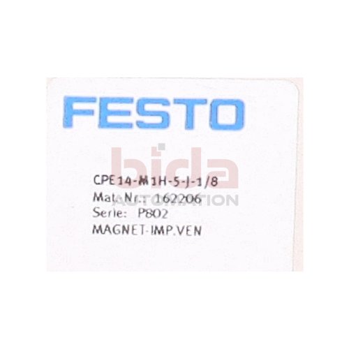 Festo CPE14-M1H-5-J-1/8 Magnetventil Ventil 162206