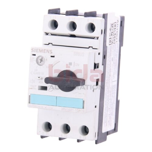 Siemens Sirius 3RV1021-1DA10 / 3RV1 021-1DA10 Leistungsschalter Circuit Breaker