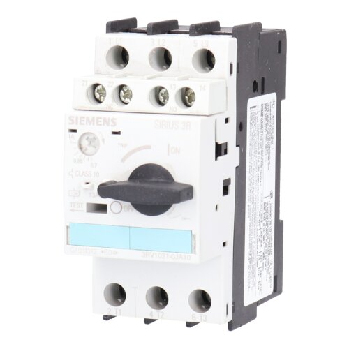 Siemens Sirius 3RV1021-0JA10 / 3RV1 021-0JA10 Leistungsschalter Circuit Breaker