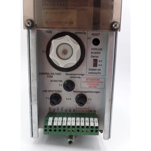 Indramat KDV 1.3-100-220/300-220 Servo-Controller Power Supply Stromversorgung