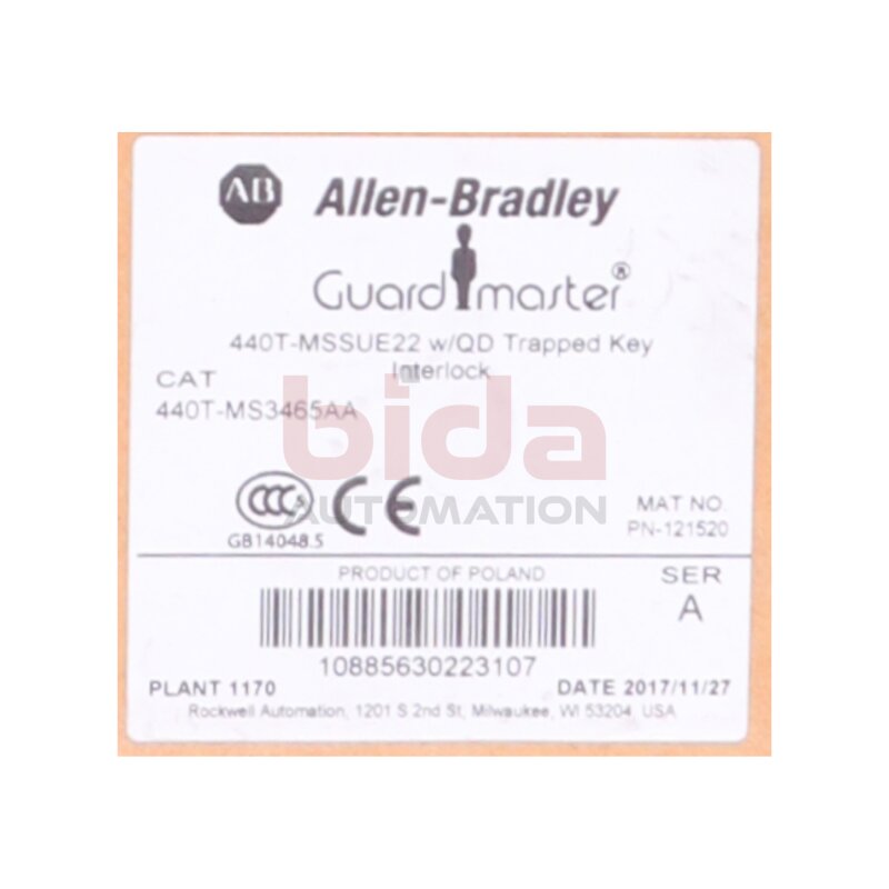 Allen-Bradley 440T-MS3465AA
