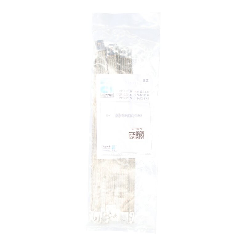 Rittal 2412.3.1.0 Erdungsband Flachband Grounding strap Ribbon