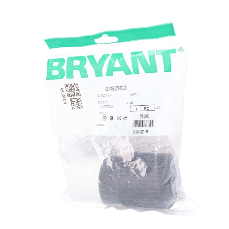 Bryant NEMA L16-30 Stecker Connector