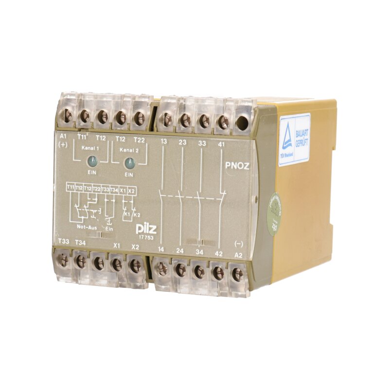Pilz PNOZ 24VDC 3S 1&ouml; Sicherheitsrelais Safety relay