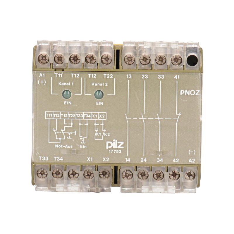 Pilz PNOZ 24VDC 3S 1&ouml; Sicherheitsrelais Safety relay