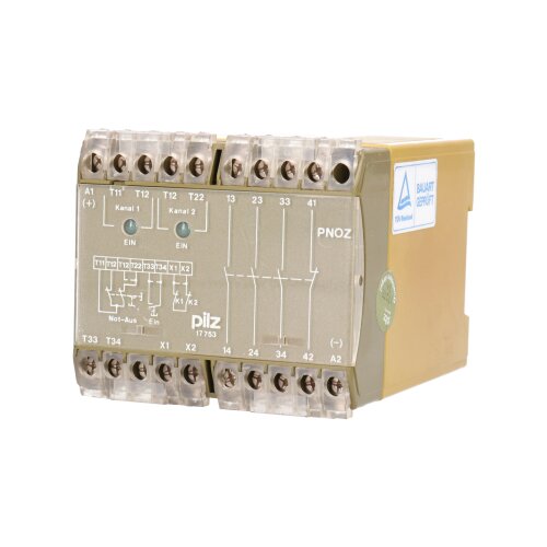 Pilz PNOZ 24VDC 3S 1&ouml; Sicherheitsrelais Safety relay