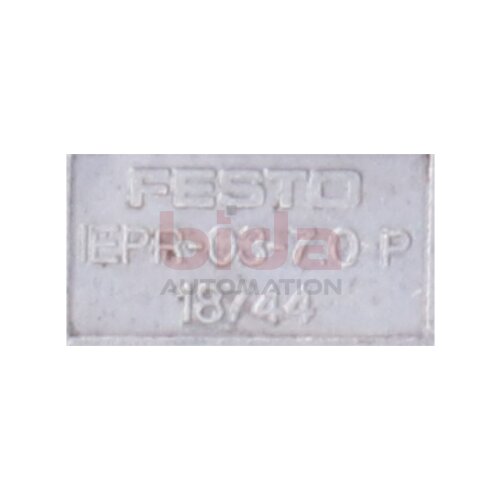 Festo IEPR-03-7.0-P (18744) Endplatte f&uuml;r Ventilinsel End plate for valve terminal