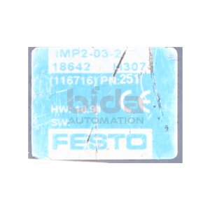 Festo IMP2-03-2 (116716)  18642 Multipolknoten Multipole...