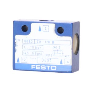 Festo 6680 ZK-1/8 B Phneumatikventil Phneumatic Valve
