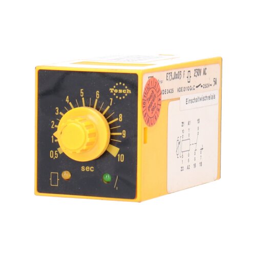Tesch E73.0x03 F  Zeitrelais Time Relay