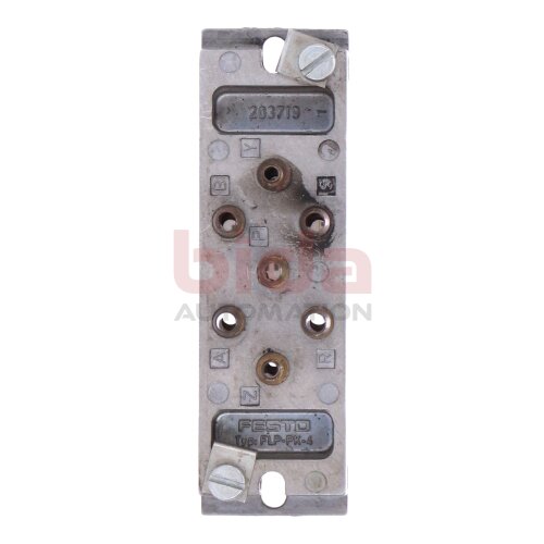 Festo FLP-PK-4 203719 Pneumatik Anschlussplatte Pneumatic Connection Plate