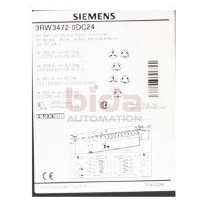 Siemens 3RW3472-0DC24 / 3RW3 472-0DC24...
