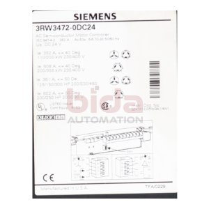 Siemens 3RW3472-0DC24 Motorsteuergerät