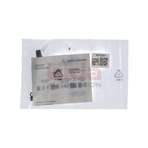 Hirschmann ELKA 3008 V (933 366-100) Leitungsdose Cable socket