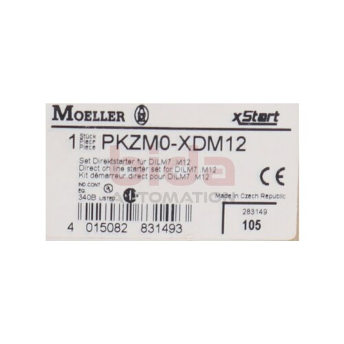 Moeller PKZM0-XDM12 Verdrahtungsset Direktstarter Wiring set direct starter