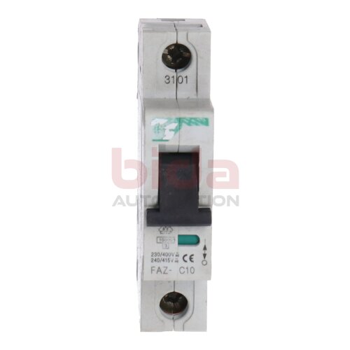 Moeller FAZ- C10 Leistungsschutzschalter Circuit Breaker
