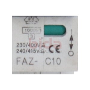 Moeller FAZ- C10 Leistungsschutzschalter Circuit Breaker