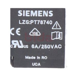 Siemens LZS:PT78740 Steckrelais Connector Relay