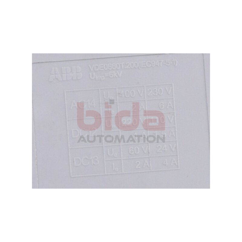 ABB GH S270 1916 R0001 Hilfsschalter Auxiliary Switch
