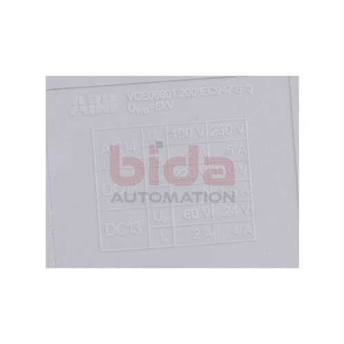 ABB GH S270 1916 R0001 Hilfsschalter Auxiliary Switch