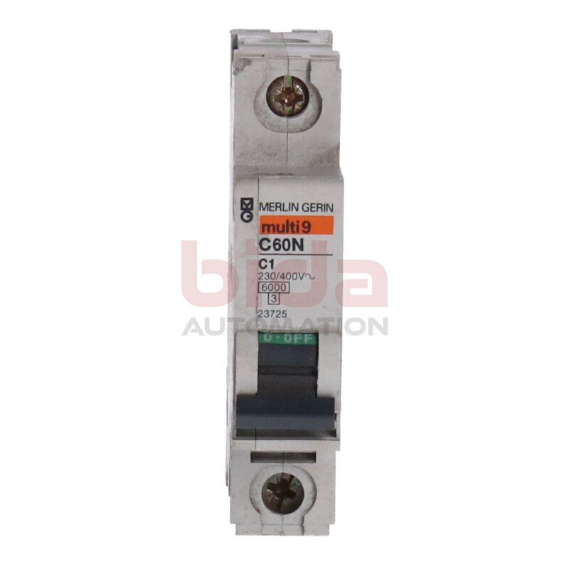 Merlin Gerlin C60N C1 Leistungsschutzschalter Circuit Breaker 230-400V