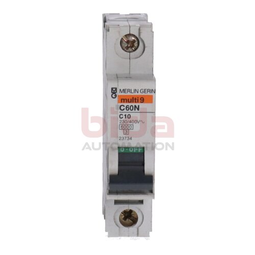 Merlin Gerlin C60N C10 Leistungsschutzschalter Circuit Breaker