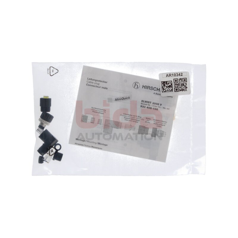 Hirschmann ELWIST 3008 V Leistungsstecker Power Connector