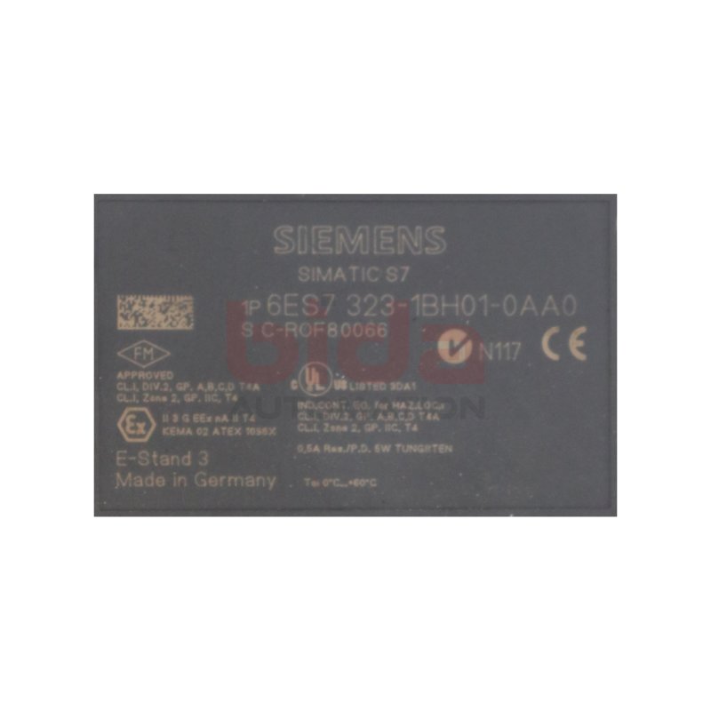 Siemens Simatic S7  6ES7323-1BH01-0AA0 / 6ES7 323-1BH01-0AA0 Digitalbaugruppe Digital Assembly