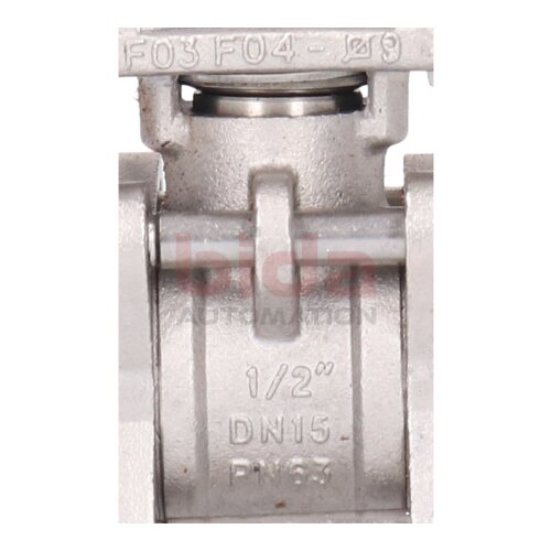 Genebre 316 1/2 zoll DN15 PN63 Kugelhahn Ball Valve