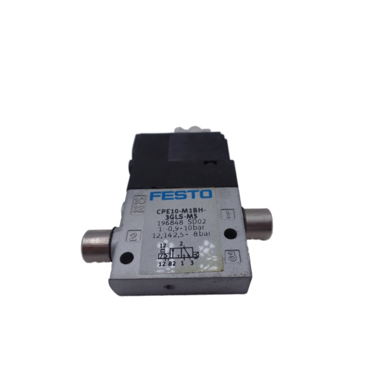 Festo CPE10-M1BH-3GLS-M5 Magnetventil Nr. 196848 solenoid valve Ventil -used