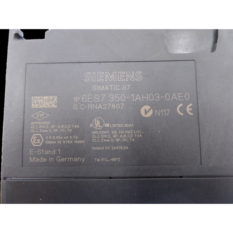 Siemens Simatic S7 6ES7 350-1AH03-0AE0 Counter Module Z&auml;hler