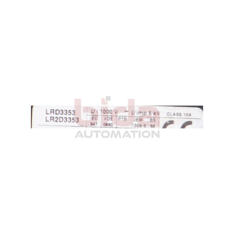 Telemecanique LRD33 LRD3353 Motorschutzrelais Motor Protection Relay