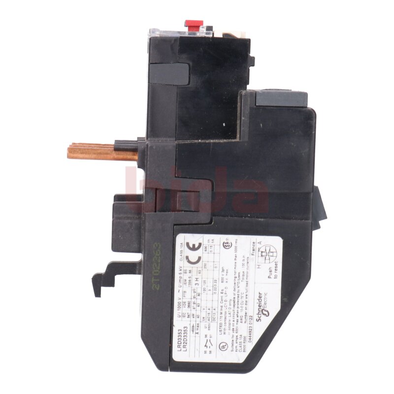 Telemecanique LRD33 LRD3353 Motorschutzrelais Motor Protection Relay