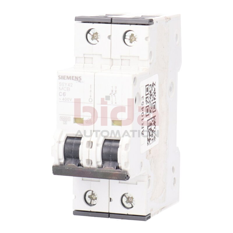 Siemens 5SY42 MCB C6 Leistungsschutzschalter Circuit Breaker