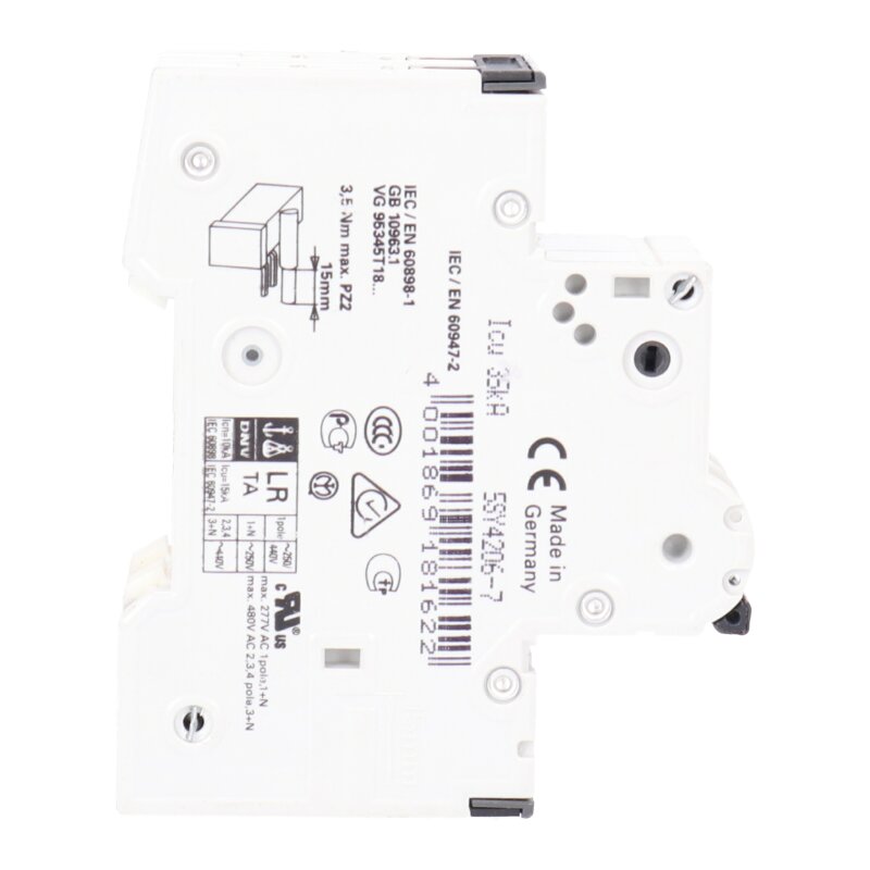 Siemens 5SY42 MCB C6 Leistungsschutzschalter Circuit Breaker