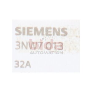 Siemens 3NW7 013 Zylindersicherungssockel Cylindrical...