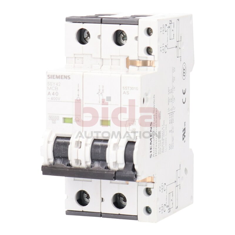 Siemens 5SY42 MCB A40 Leistungsschutzschalter Circuit Breaker