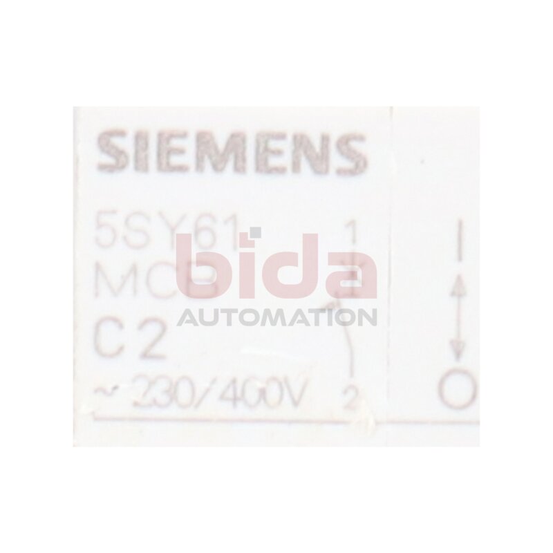 Siemens 5SY61 MCB C2 Leistungsschutzschalter Circuit Breaker